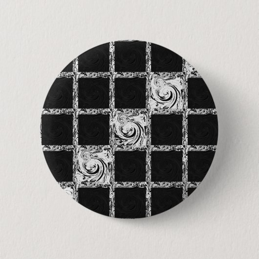 Badge Rond 5 Cm vérifier le motif (Devant)