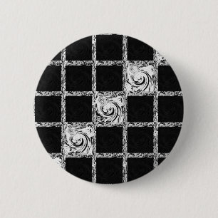 Badge Rond 5 Cm vérifier le motif