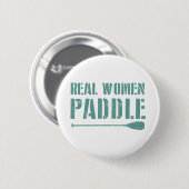 Badge Rond 5 Cm Véritables Femmes Paddle (Devant & derrière)