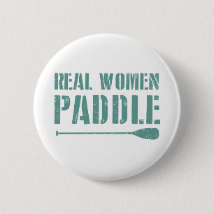Badge Rond 5 Cm Véritables Femmes Paddle