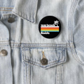 Badge Rond 5 Cm Vero Beach Floride (En situation)