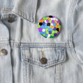 Badge Rond 5 Cm Verre tendu (En situation)
