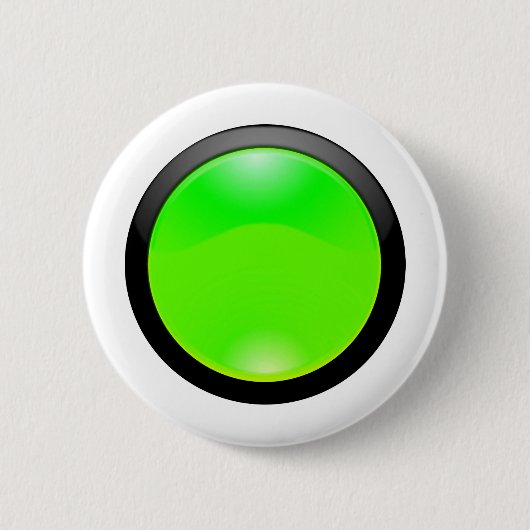 Badge Rond 5 Cm Verre vert (Devant)