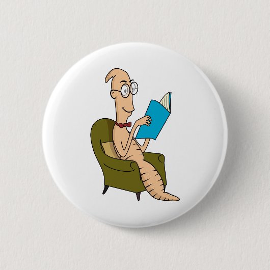 Badge Rond 5 Cm Vers de livre (Devant)