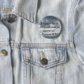 Badge Rond 5 Cm Vers inspiré de bible (En situation)