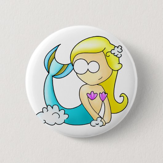 Badge Rond 5 Cm Verseau (Devant)