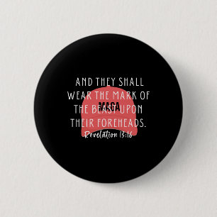 Badge Rond 5 Cm Verset Anti Trump Bible Et Ils Porteront La Mar