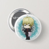 Badge Rond 5 Cm Version d'humain de Miketsukami (Devant & derrière)