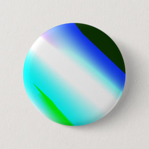 Badge Rond 5 Cm Vert bleu arc-en-ciel texture abstraite motif art