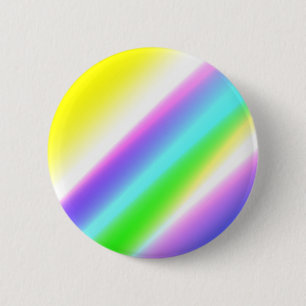 Badge Rond 5 Cm Vert bleu arc-en-ciel texture abstraite motif art