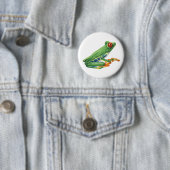 Badge Rond 5 Cm Vert clair (En situation)