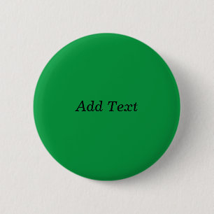 Badge Rond 5 Cm Vert Créer votre propre bouton Ajouter du texte