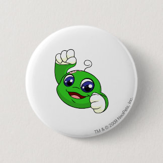 Badge Rond 5 Cm Vert de Kiko