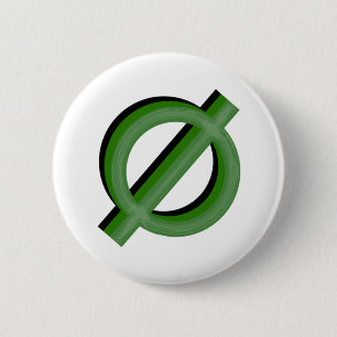 Badge Rond 5 Cm Vert de Neutrois 3d