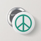 Badge Rond 5 Cm vert de paix (Devant & derrière)