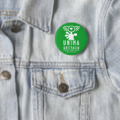 Badge Rond 5 Cm VERT d'insigne d'UNIMA Australie (En situation)