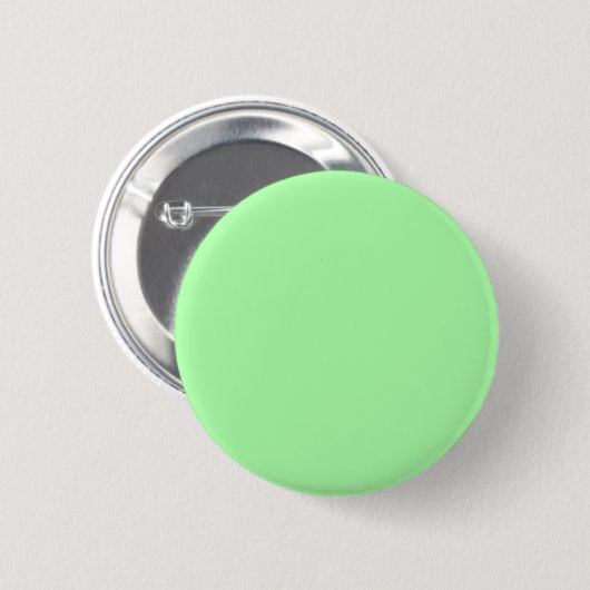Badge Rond 5 Cm Vert menthe (Devant & derrière)
