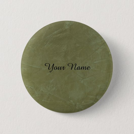 Badge Rond 5 Cm Vert solide (Devant)