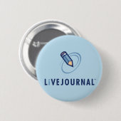 Badge Rond 5 Cm Verticale de logo de LiveJournal (Devant & derrière)