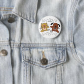 Badge Rond 5 Cm Vet chien & chat (En situation)