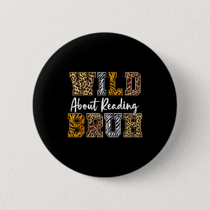 Badge Rond 5 Cm Vêtements à motifs animaux pour garçons passionnés