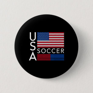 Badge Rond 5 Cm Vêtements Branchés Usa Drapeau Américain Équipe De