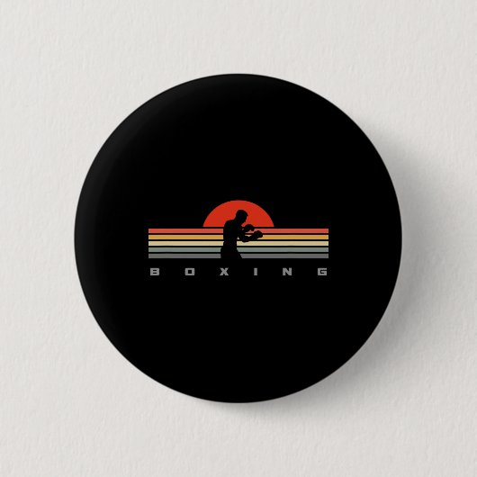 Badge Rond 5 Cm Vêtements de boxe - Boxe 5 (Devant)
