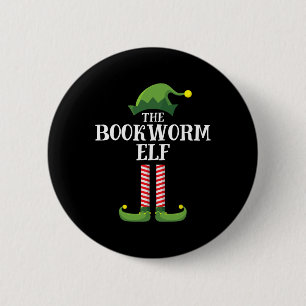 Badge Rond 5 Cm Vêtements de Noël Elf Matching Family Group