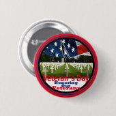 Badge Rond 5 Cm Vétérans (Devant & derrière)