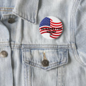 Badge Rond 5 Cm Vétérans pour le bouton de drapeau de l'atout 2020 (En situation)