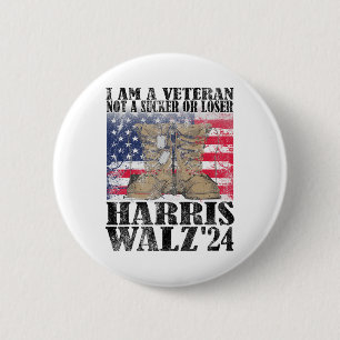 Badge Rond 5 Cm Vétérinaire De Harris Wheimer Pour Président 24 Vo