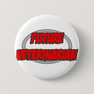 Badge Rond 5 Cm Vétérinaire futur