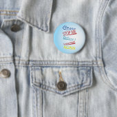 Badge Rond 5 Cm Veuillez m'arrêter avant que j'offre encore (En situation)