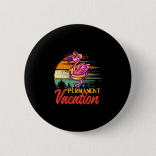 Badge Rond 5 Cm vibes de plage de vacances permanentes en Californ