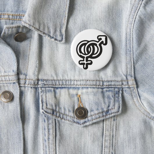 Badge Rond 5 Cm Vicie Heteros (En situation)