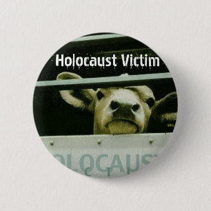 Badge Rond 5 Cm Victime d'holocauste
