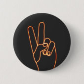 Badge Rond 5 Cm Victoire (Devant)