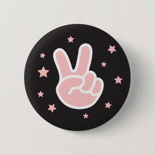 Badge Rond 5 Cm Victoire pour moi ! (Devant)