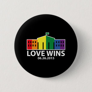 Badge Rond 5 Cm Victoires d'amour