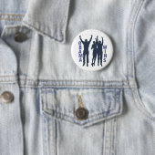 Badge Rond 5 Cm Victoires d'Obama (En situation)