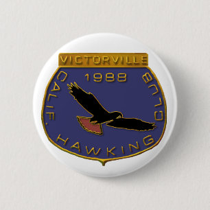Badge Rond 5 Cm Victorville 1988