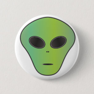 Badge Rond 5 Cm Vie extraterrestre