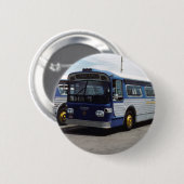 Badge Rond 5 Cm Vieil U d'autobus de MI (Devant & derrière)