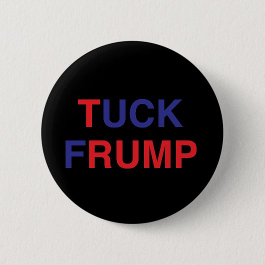 Badge Rond 5 Cm VIEILLE ROMBIÈRE Donald Trump de REPLI (Devant)