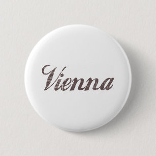 Badge Rond 5 Cm Vienne vintage