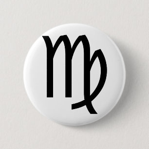 Badge Rond 5 Cm Vierge