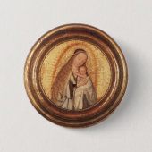 BADGE ROND 5 CM VIERGE AVEC ENFANT (Devant)