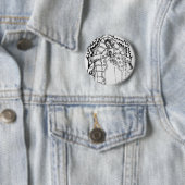 Badge Rond 5 Cm Vierge Marie (En situation)