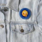Badge Rond 5 Cm Vierge, Vergine (En situation)