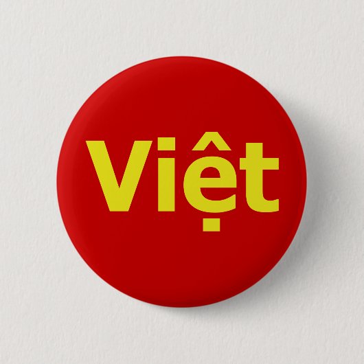 Badge Rond 5 Cm Viêt (Devant)